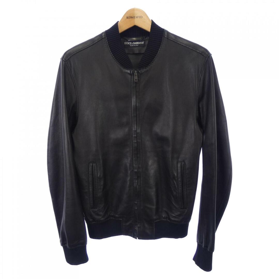 ドルチェアンドガッバーナ DOLCEu0026GABBANA レザージャケット-