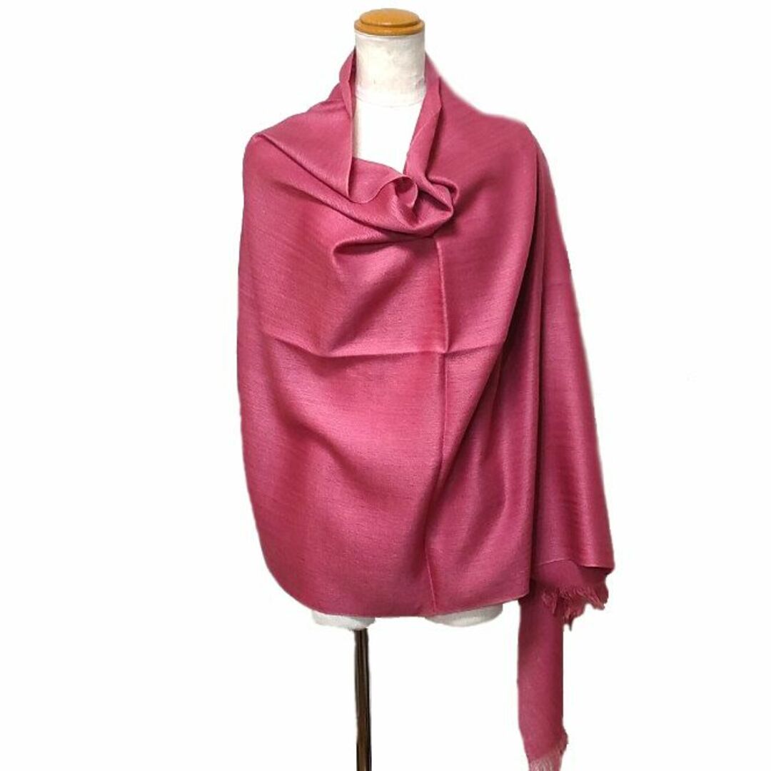 シルク カシミヤストール RPUR 大判 180㎝×70cm 房なし