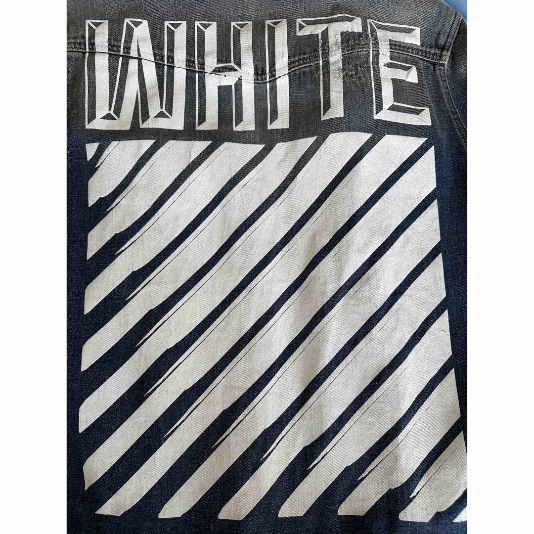 OFF-WHITE - 最終値下げ！オフホワイトoff-white1デニムジャケット黄金 ...