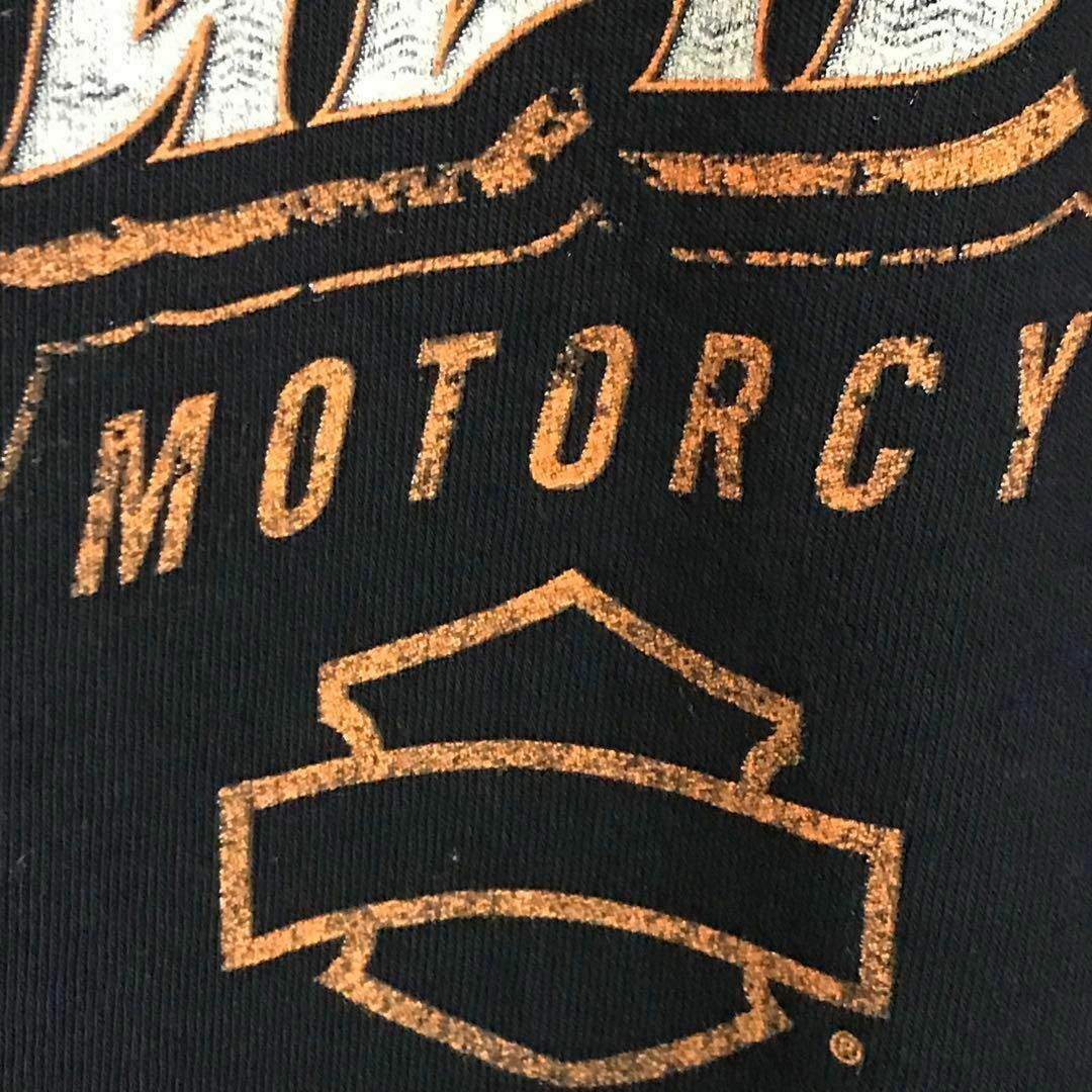 Harley Davidson(ハーレーダビッドソン)の【人気ブラック】ハーレーダビッドソン　マーメイドプリントTシャツ　F560 メンズのトップス(Tシャツ/カットソー(半袖/袖なし))の商品写真