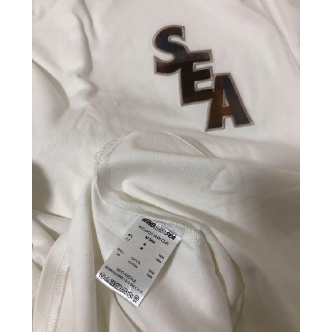 WIND AND SEA - WIND AND SEA L/S TEE WHITE ロンTの通販 by aki's ... WIND AND SEA L/S TEE WHITE ロンT