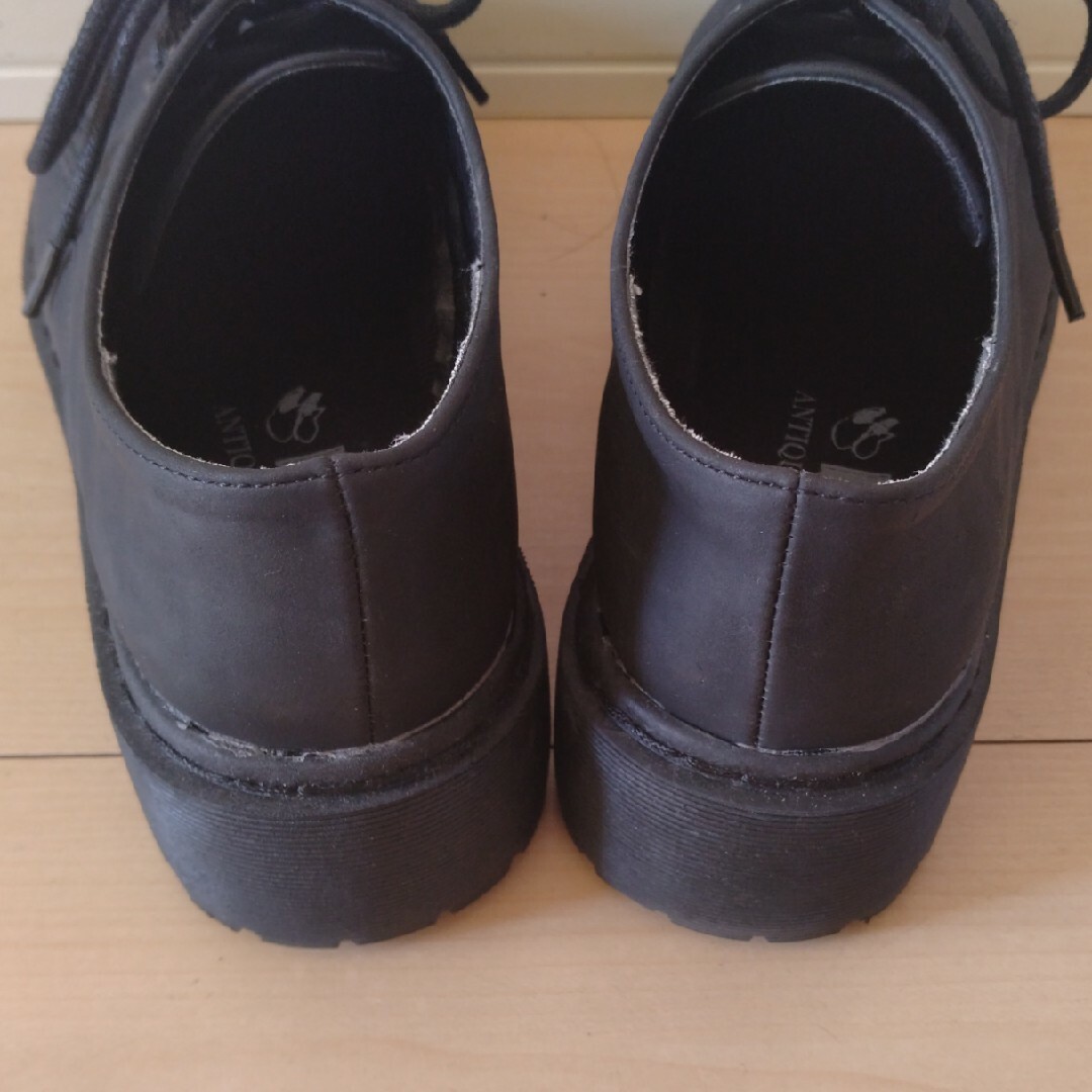 antiqua(アンティカ)のミルフィーユ様　antiqua 厚底シューズ ブーツ  合皮 フェイクレザー レディースの靴/シューズ(ローファー/革靴)の商品写真