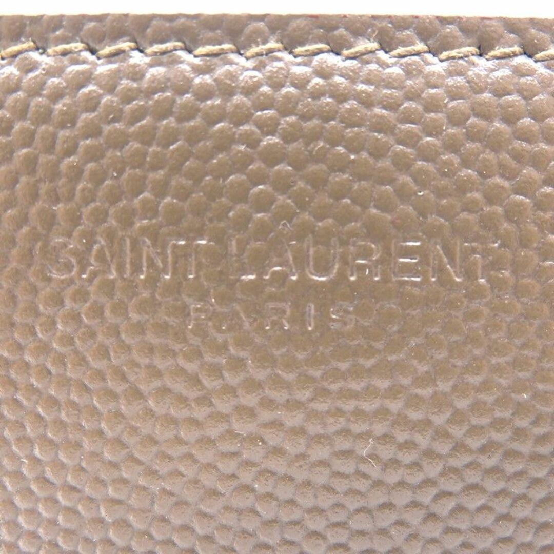 SAINT LAURENT PARIS BIFOLD WALLET BROWN 668726 1