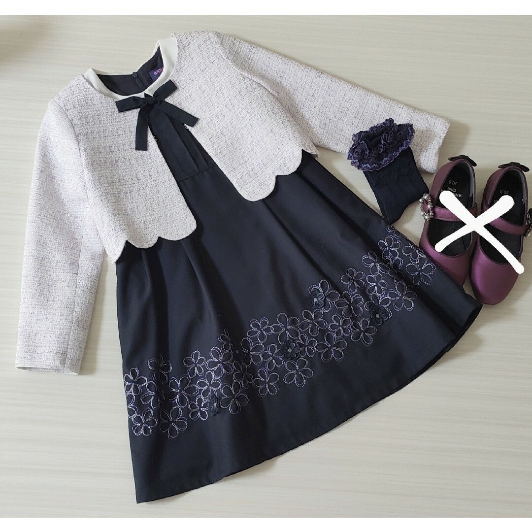 ANNA SUI mini(アナスイミニ)のANNA SUI mini  アナスイミニ　フォーマルセット キッズ/ベビー/マタニティのキッズ服女の子用(90cm~)(ドレス/フォーマル)の商品写真