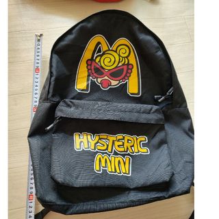 ヒステリックミニ(HYSTERIC MINI)のヒステリックミニ　リュック（黒）(リュックサック)