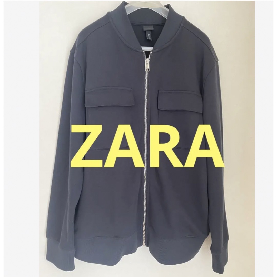 ZARA(ザラ)のZARA ザラ　ジップアップジャケット メンズのトップス(スウェット)の商品写真