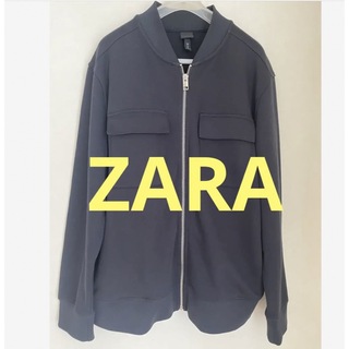 ザラ(ZARA)のZARA ザラ　ジップアップジャケット(スウェット)