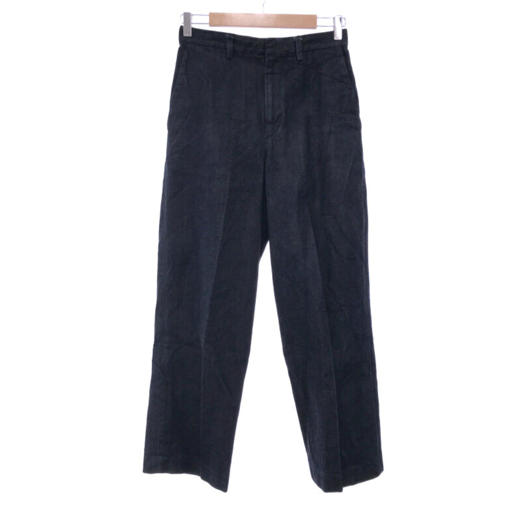 Steven Alan スティーブンアラン COTTON DENIM WIDE TROUSERS ワイドデニムトラウザーズパンツ インディゴ M