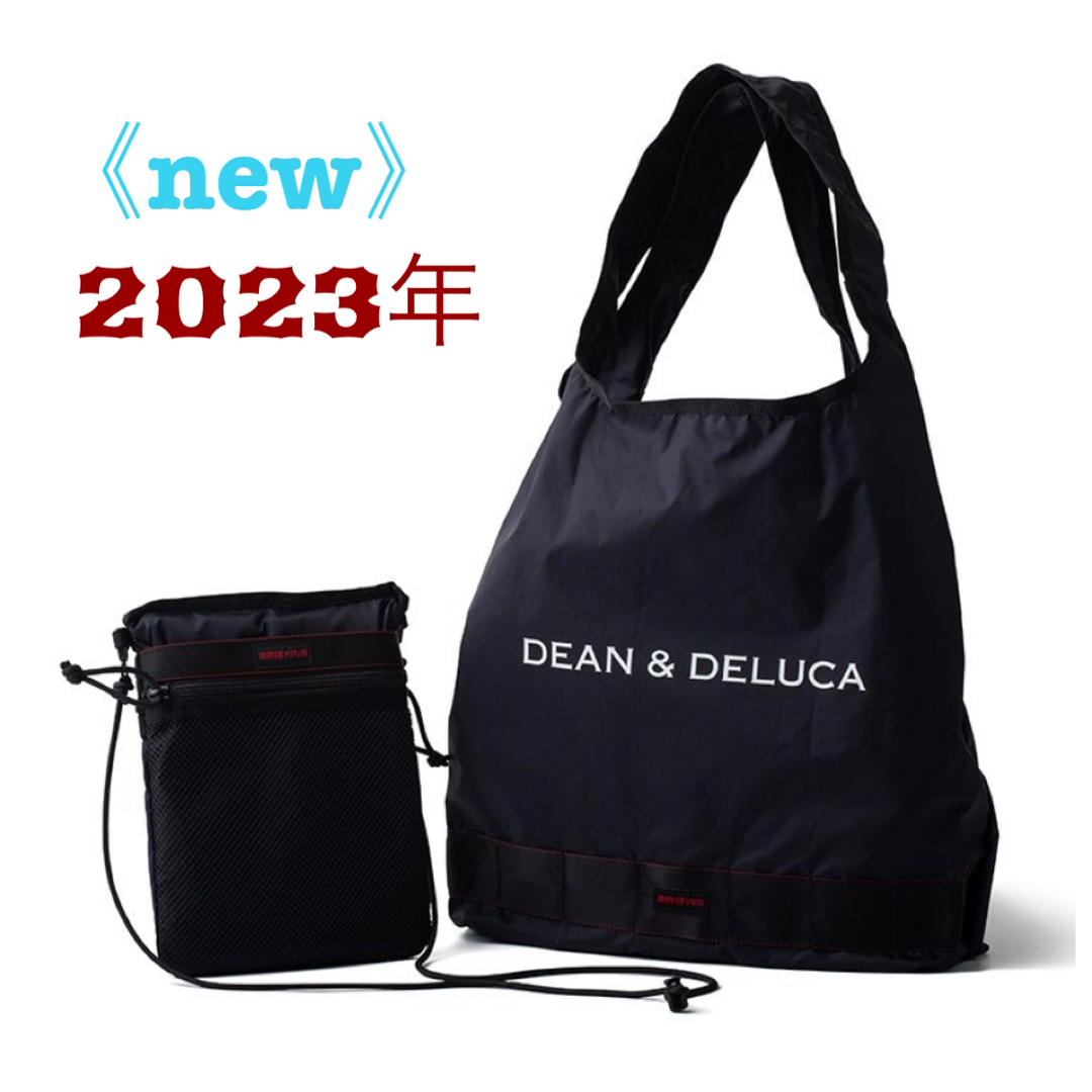 DEAN & DELUCA - DEAN & DELUCA × BRIEFING サコッシュトートバッグ 黒