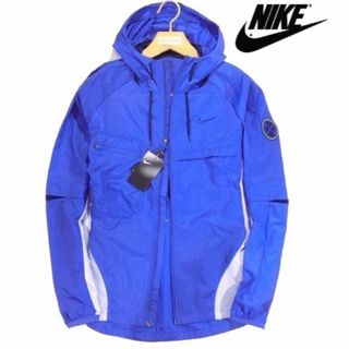 ナイキ(NIKE)の【NIKE/ナイキ】ナイロンジャケット ウィンドブレーカー Mサイズ・ブルー系(ナイロンジャケット)