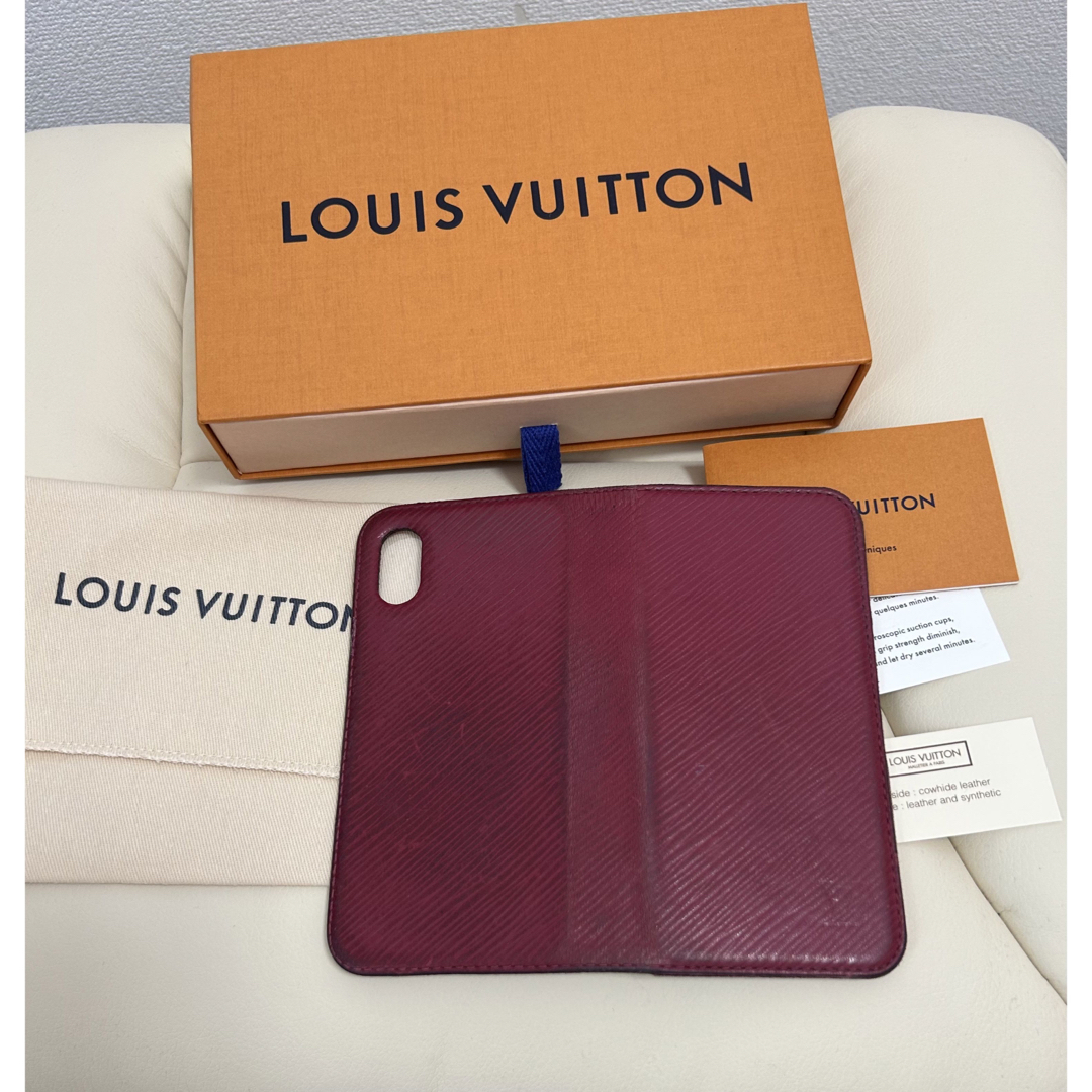 LOUIS VUITTON(ルイヴィトン)のルイヴィトン　エピ iphone XS Xケース スマホ/家電/カメラのスマホアクセサリー(iPhoneケース)の商品写真