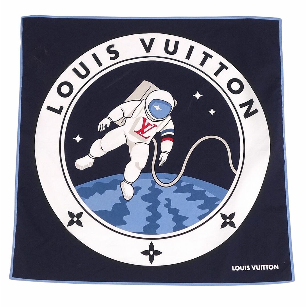 数量値引き ルイヴィトン LOUIS VUITTON スカーフ バンダナ 宇宙飛行士