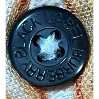 匿名発送 美品 バーバリーブラックレーベル マルチストライプワイヤーシャツ L