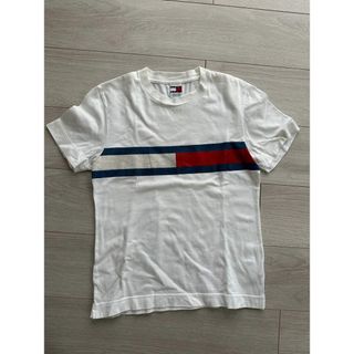 トミーヒルフィガー(TOMMY HILFIGER)のトミーヒルフィガーS古着Tシャツ　ラルフ　フラッグ(Tシャツ(半袖/袖なし))