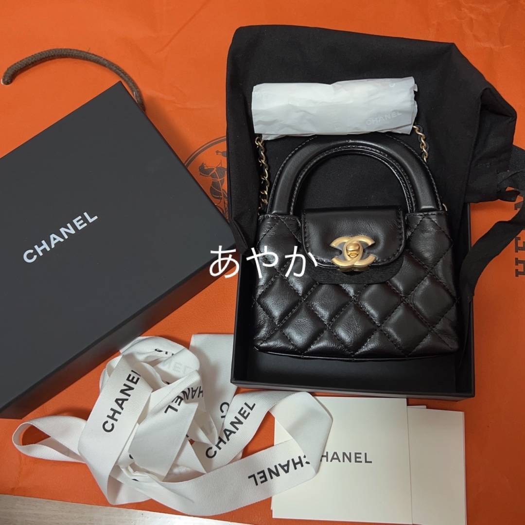 シャネルChanel 23K秋冬超人気 ショッピング ナノバッグバッグ