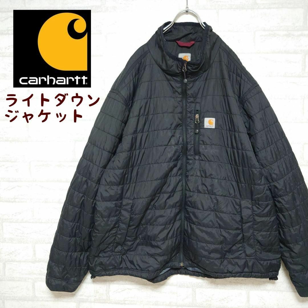 カーハート Carhartt ライトダウンジャケット スリーポケット 織りタグ | フリマアプリ ラクマ