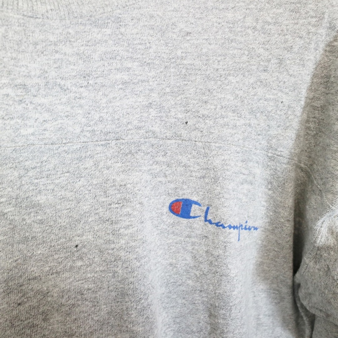 メンズ【希少】champion チャンピオン USA グレー シャツ 七分袖