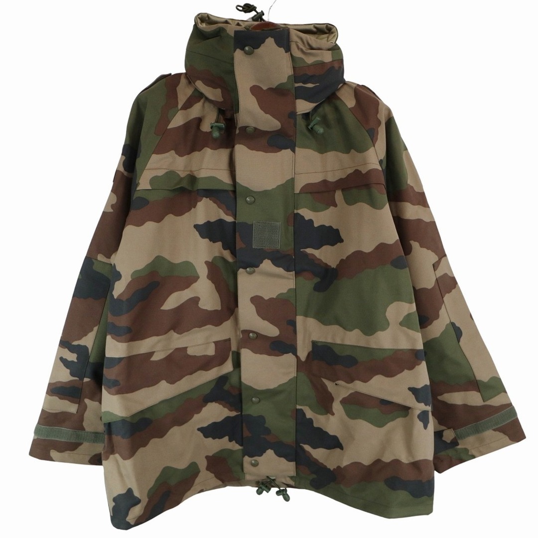 約72cm裄丈デッドストック 2000年代 フランス軍 FRENCH ARMY GORE-TEX パーカー ミリタリー ユーロ CCEカモ (メンズ 120L)   O6245