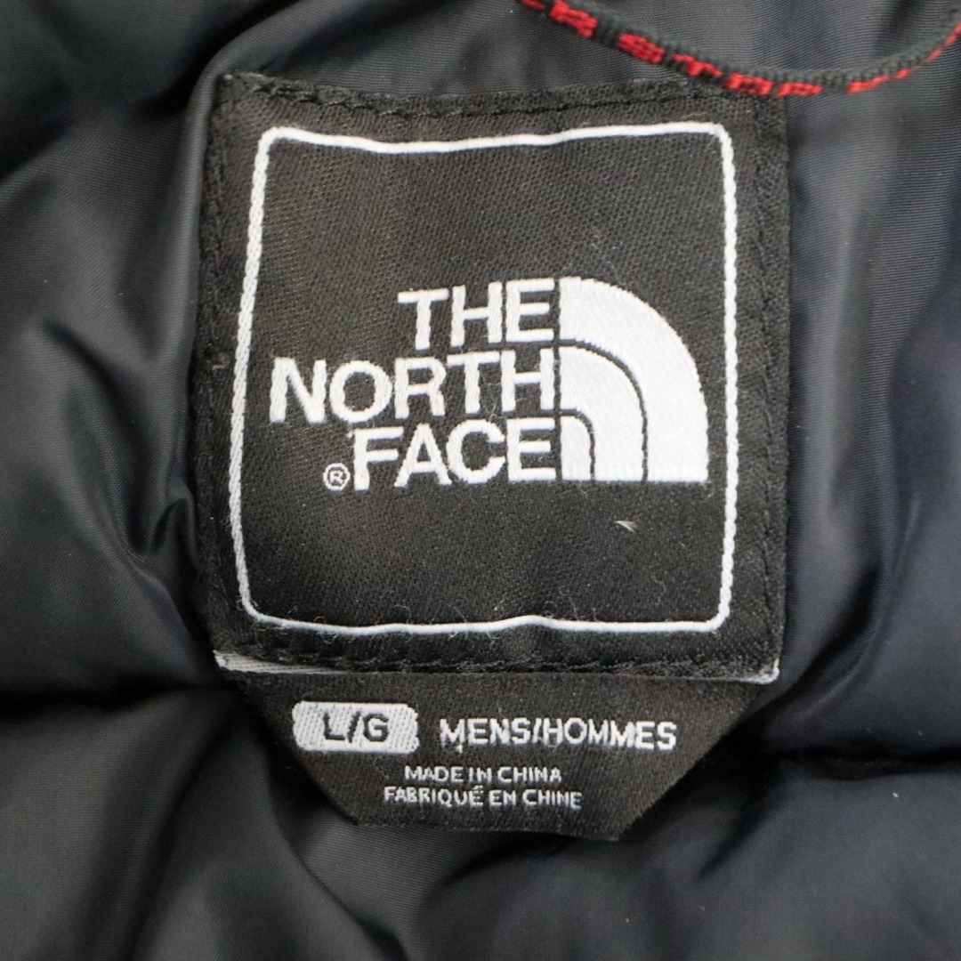 THE NORTH FACE(ザノースフェイス)のTHE NORTH FACE ノースフェイス ゴッサム ダウンジャケット アウトドア キャンプ アウター 防寒 ブラック (メンズ L) 中古 古着 O6252 メンズのジャケット/アウター(スタジャン)の商品写真