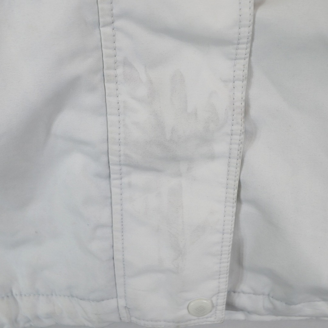Columbia コロンビア マウンテンパーカー 刺繍  アウトドア アウター ワンポイントロゴ ホワイト (レディース L)   O6248 3