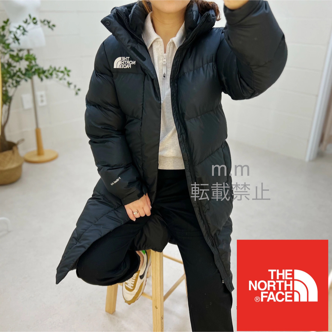 超美品☆THE NORTH FACE ベンチコート ワッペン ロングコート 黒