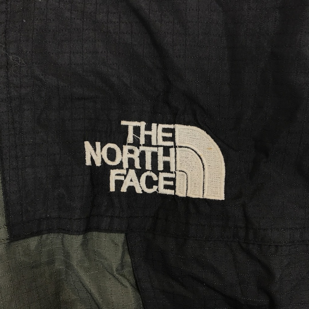 THE NORTH FACE(ザノースフェイス)のTHE NORTH FACE ノースフェイス マウンテンガイドジャケット 大きいサイズ  アウトドア キャンプ グリーン (メンズ XL) 中古 古着 O6264 メンズのジャケット/アウター(その他)の商品写真