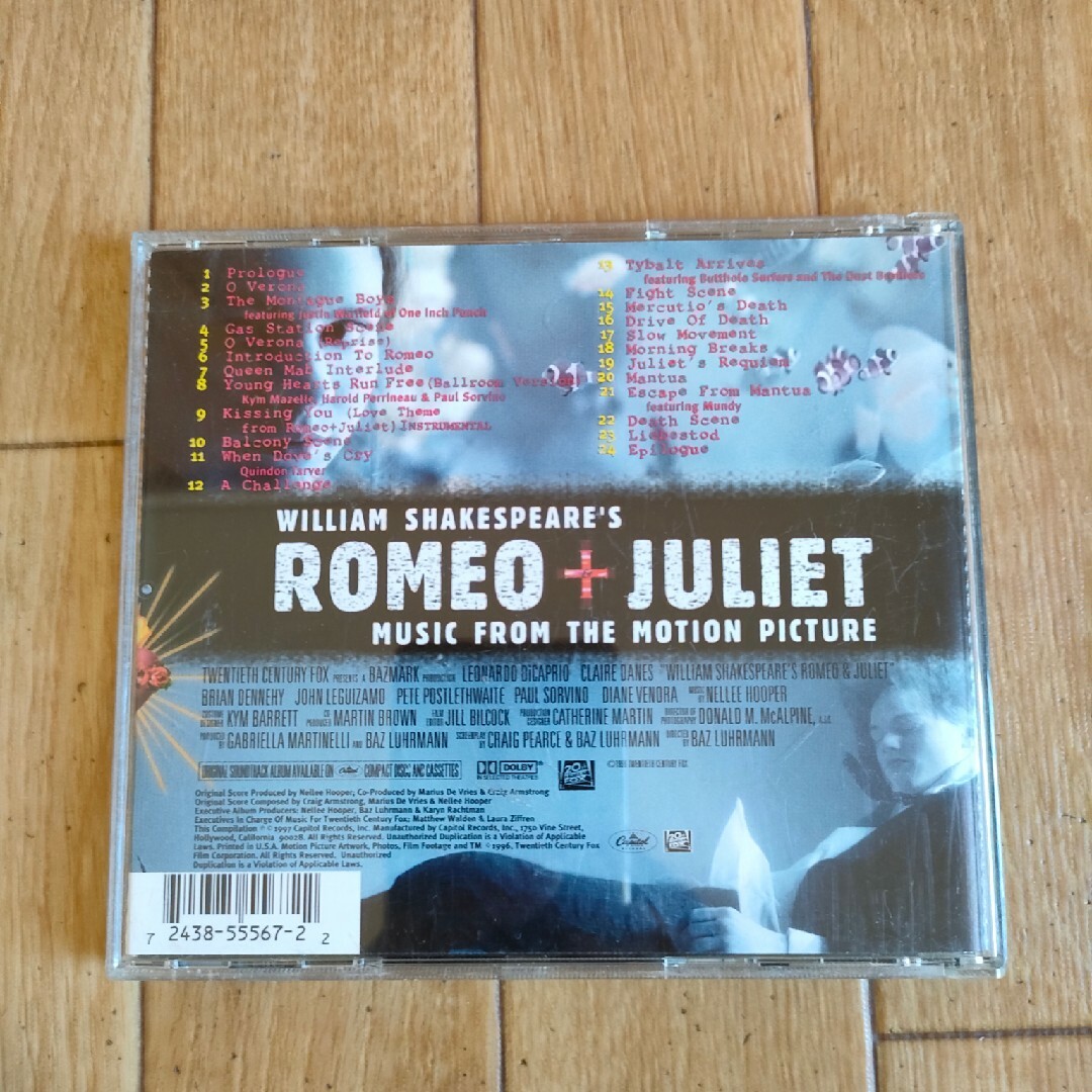 廃盤　US盤　shop｜ラクマ　ロミオ+ジュリエット　OSTの通販　VOL.2　サウンドトラック　by　D