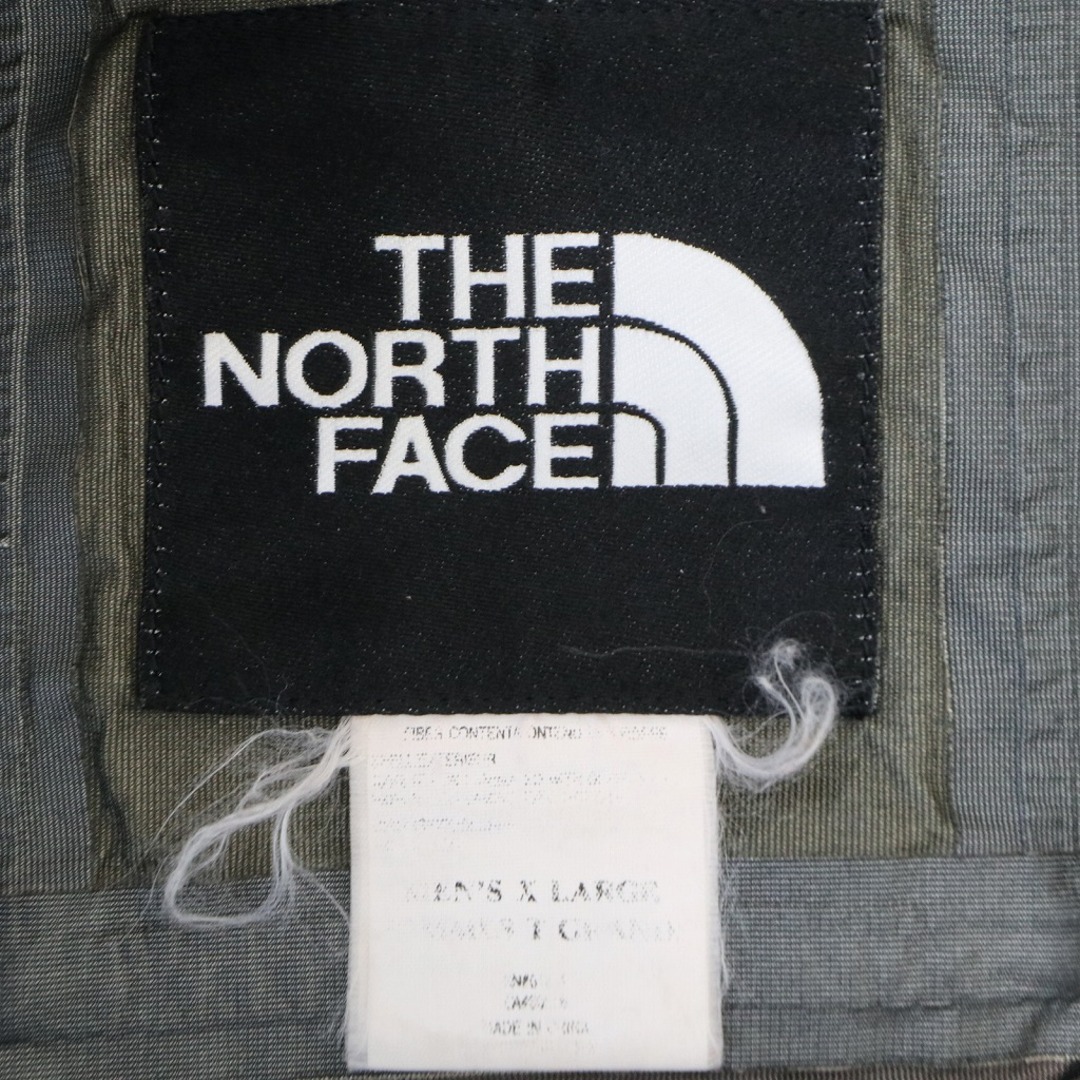 90年代 THE NORTH FACE ノースフェイス GORE-TEX ゴアテックス ナイロンマウンテンパーカー 防寒 レッド (メンズ M相当)  中古 古着 O6257