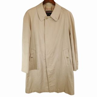 バーバリー(BURBERRY)の70年代 イングランド製 Burberrys バーバリーズ コート スーツ  ヴィンテージ ベージュ (メンズ M相当) 中古 古着 O6258(トレンチコート)