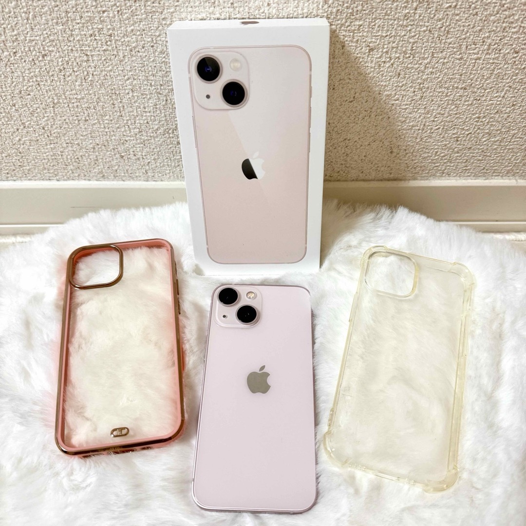 iPhone13 mini ピンク 透明ケース付き 128GB SIMフリー 1