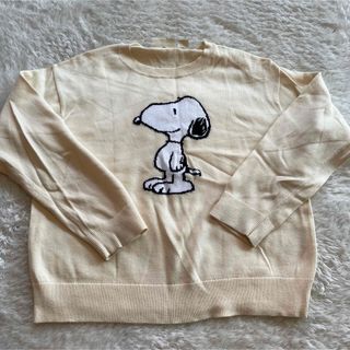 ユニクロ(UNIQLO)のスヌーピー  ユニクロ　ニット　PEANUTS 130cm(ニット)