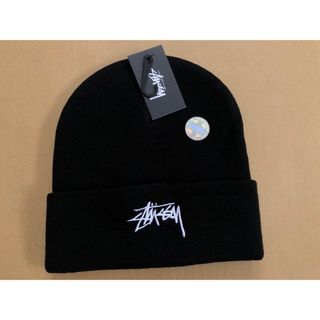 ステューシー(STUSSY)のStüssy ステューシー　ニット帽　新品未使用　ビーニー　USA製(ニット帽/ビーニー)