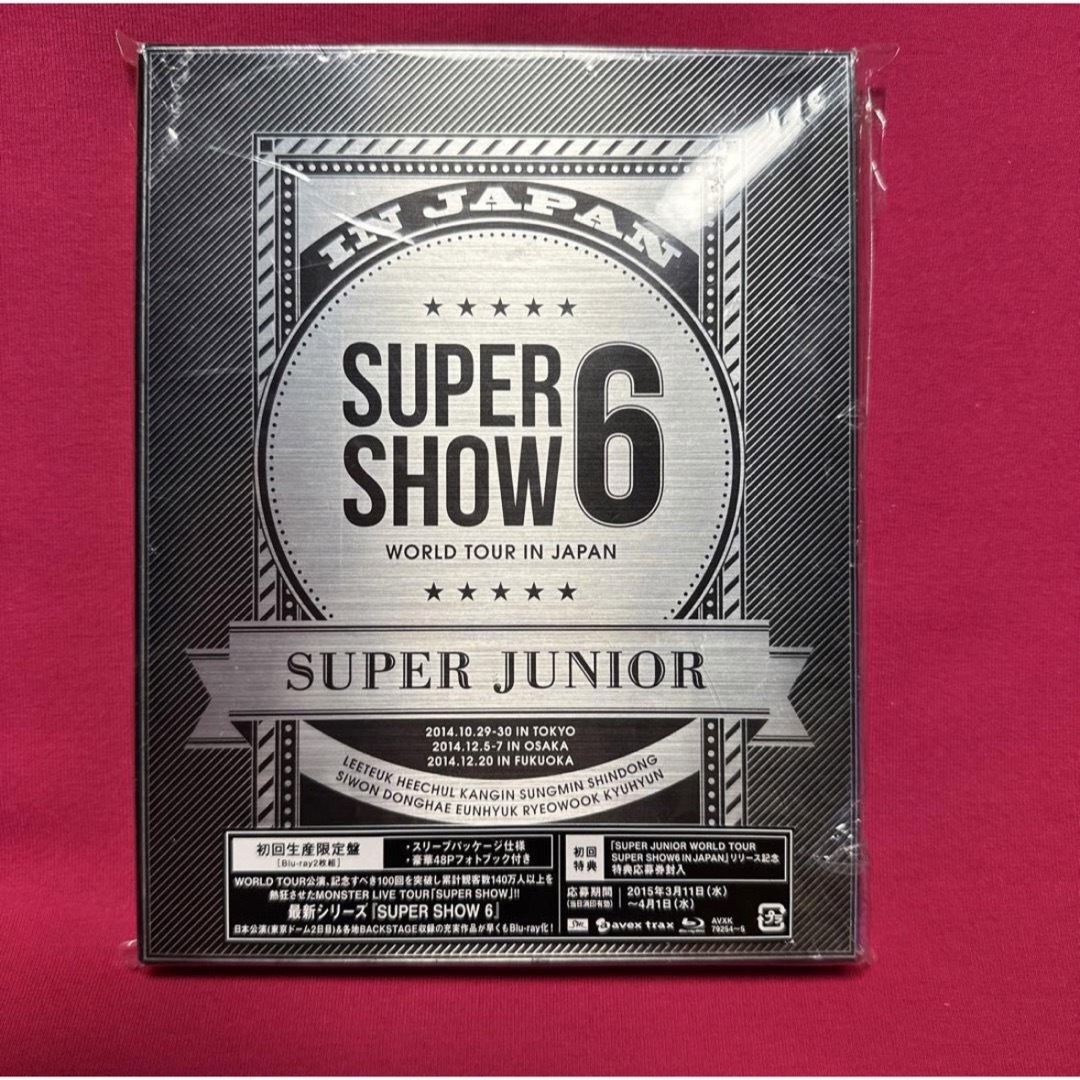 SUPER JUNIOR SUPER SHOW6 Blu-ray