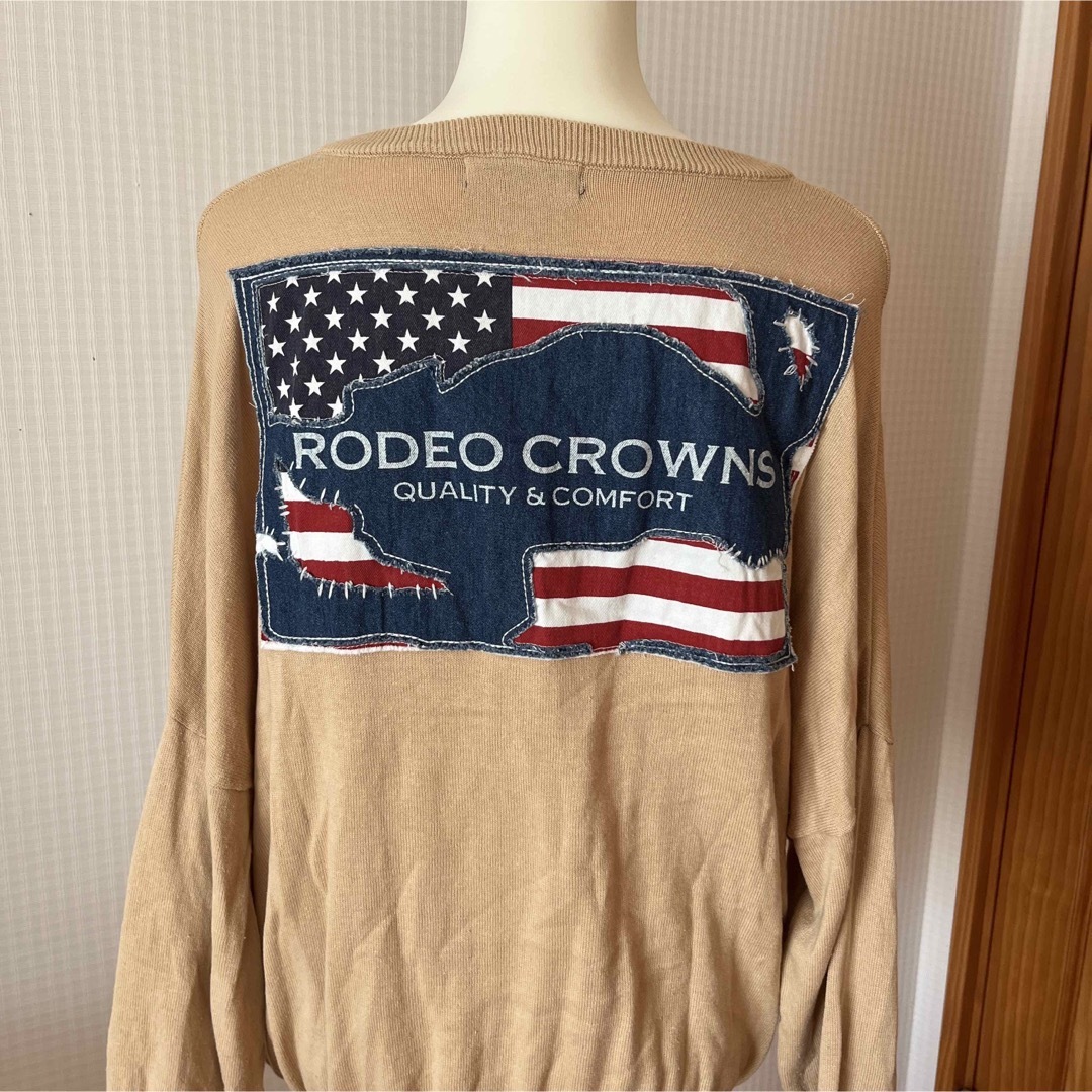 RODEO CROWNS(ロデオクラウンズ)のロデオクラウンズ オーバーニット レディースのトップス(ニット/セーター)の商品写真