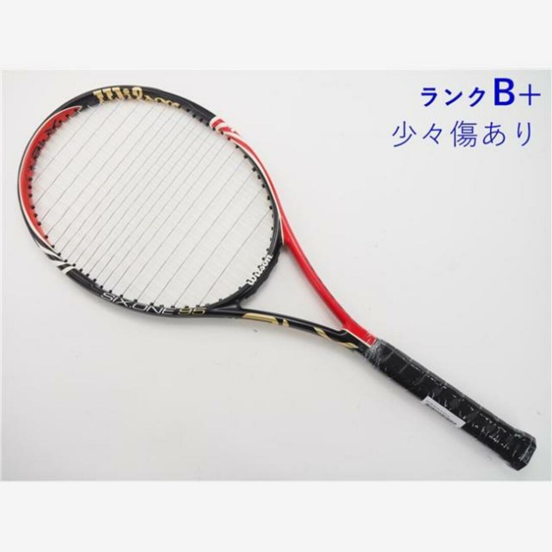 テニスラケット ウィルソン シックスワン BLX 95 JP 2010年モデル (G2)WILSON SIX.ONE BLX 95 JP 2010元グリップ交換済み付属品