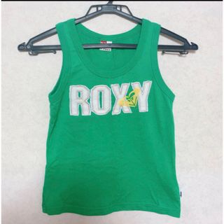 ロキシー(Roxy)のROXY ロキシー タンクトップ グリーン【Sサイズ】 (タンクトップ)