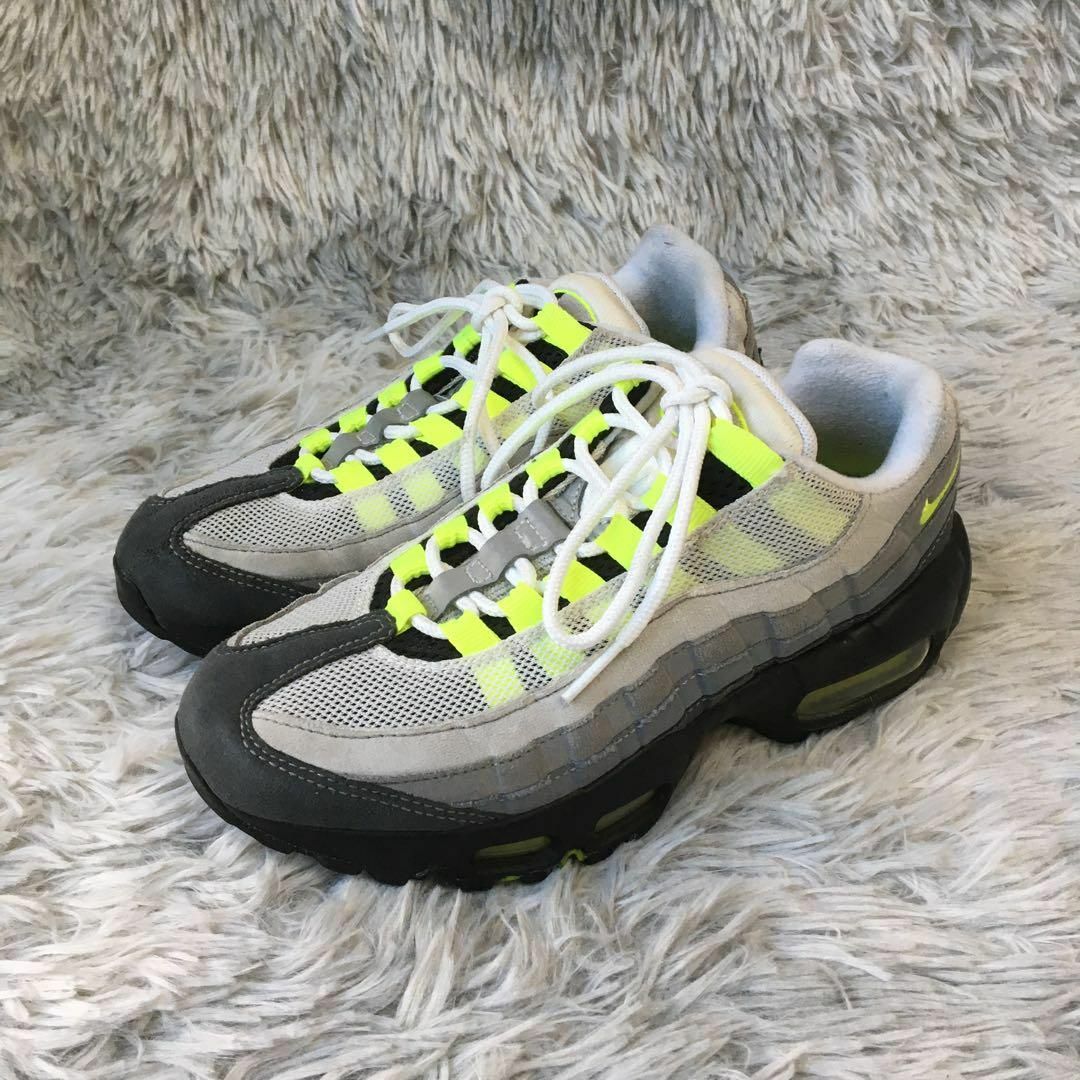 美品 NIKE AIR MAX 95 OG "NEON YELLOW"スニーカー