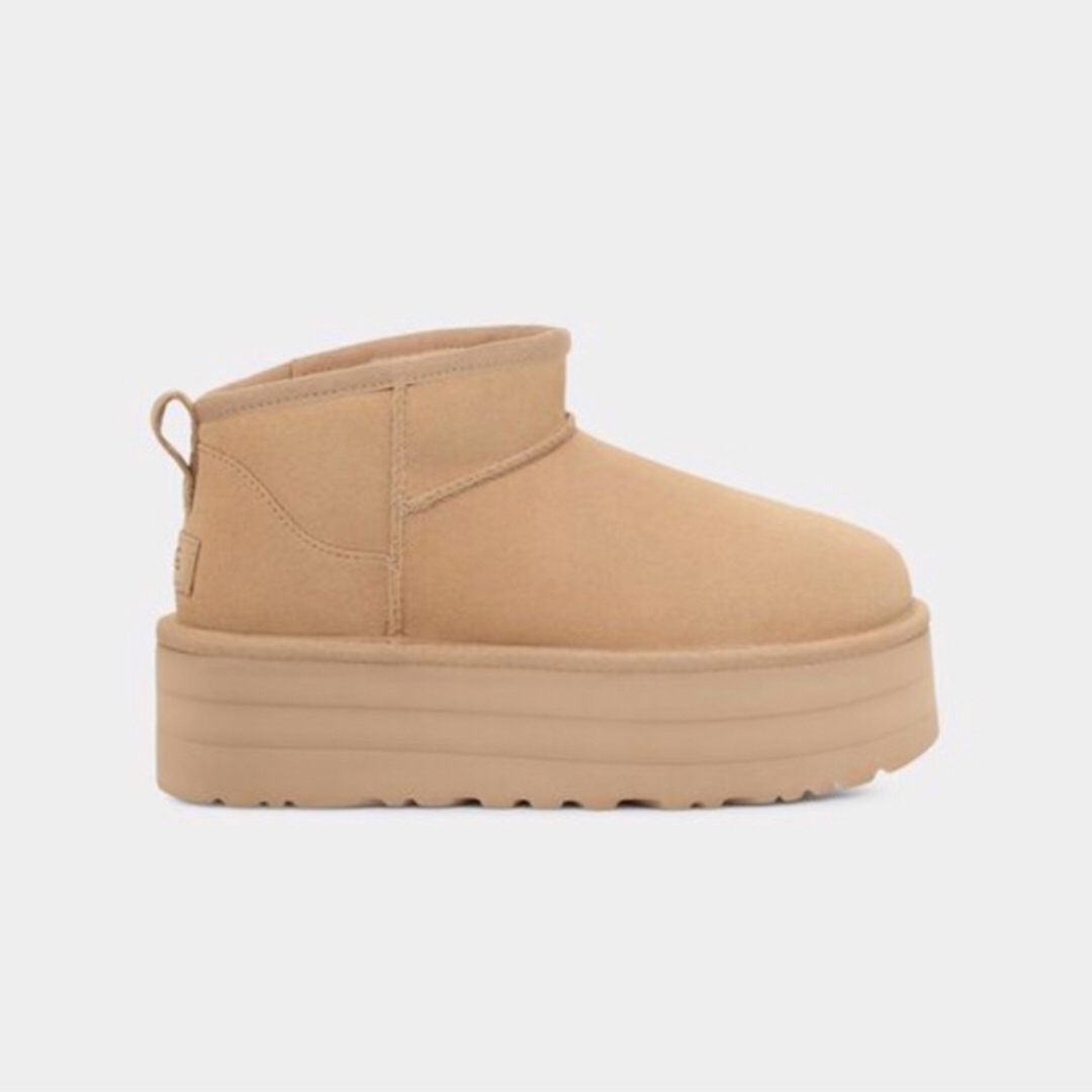新品 UGG クラシック ウルトラ ミニ プラットフォーム 厚底 アグ 23cm-