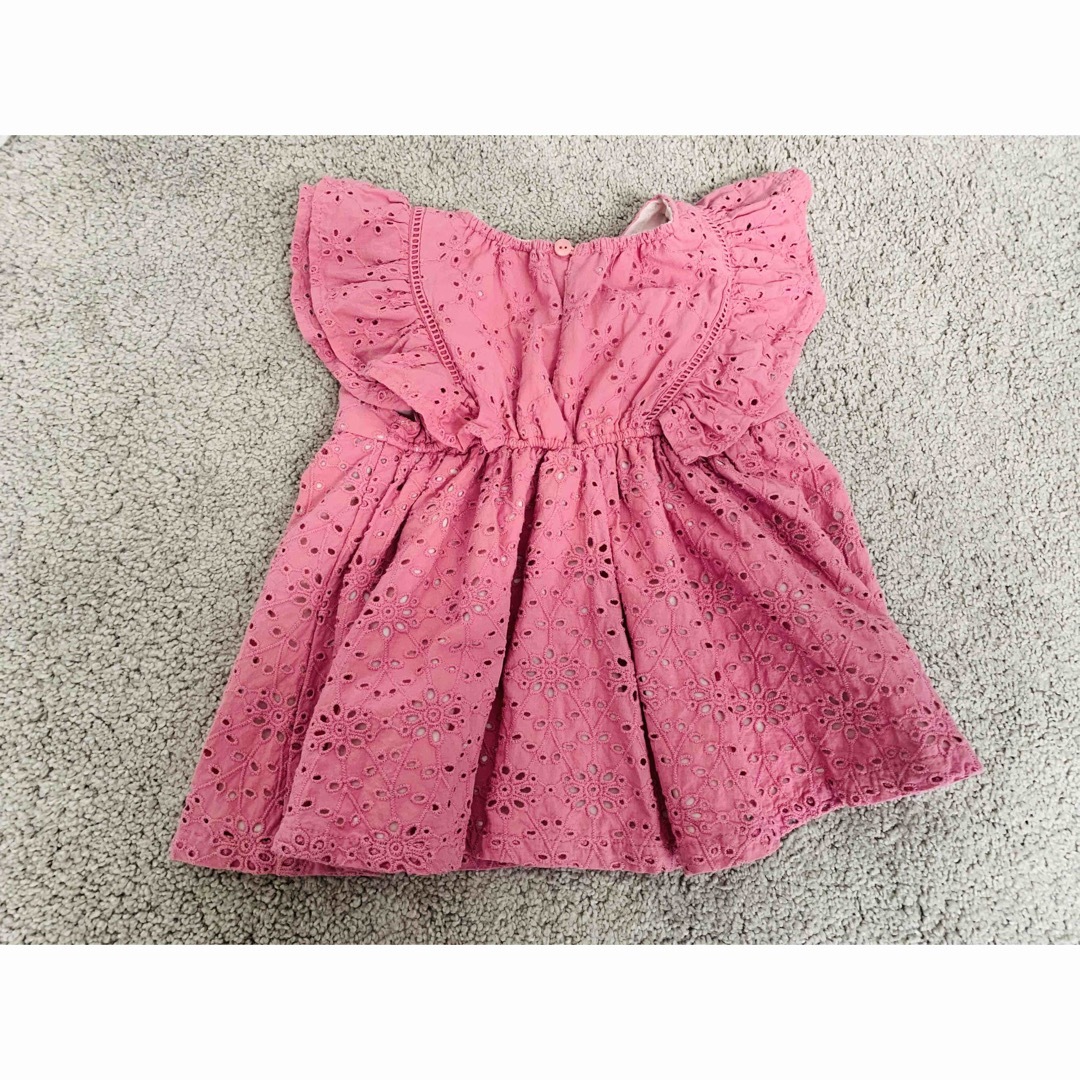 petit main(プティマイン)のpetit main  レース　チュニック　100 キッズ/ベビー/マタニティのキッズ服女の子用(90cm~)(ブラウス)の商品写真