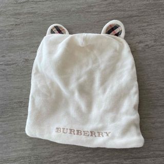 バーバリー(BURBERRY)のバーバリー　くま耳　帽子(帽子)