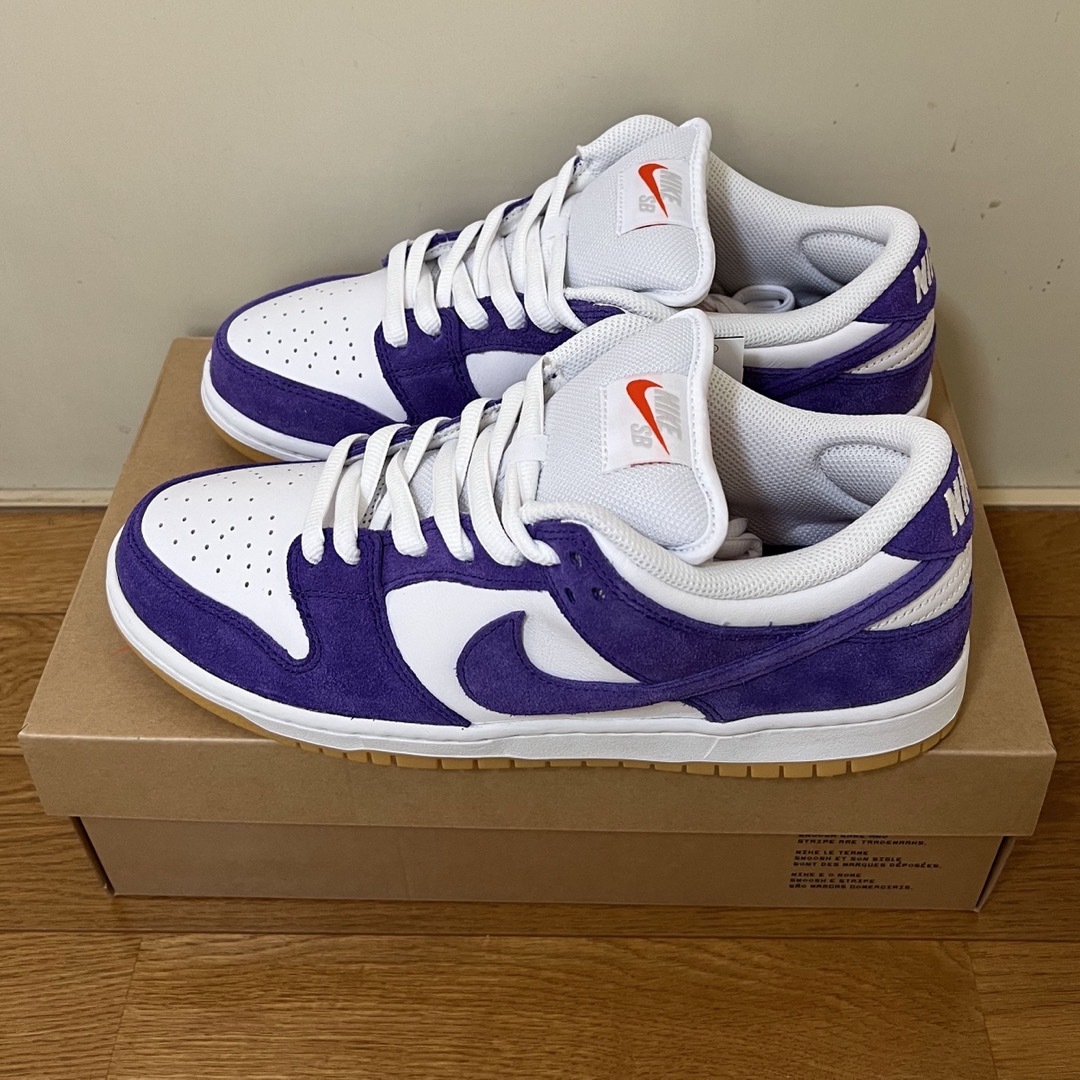 NIKE(ナイキ)のNIKE SB DUNK LOW PRO ISO Court Purple メンズの靴/シューズ(スニーカー)の商品写真