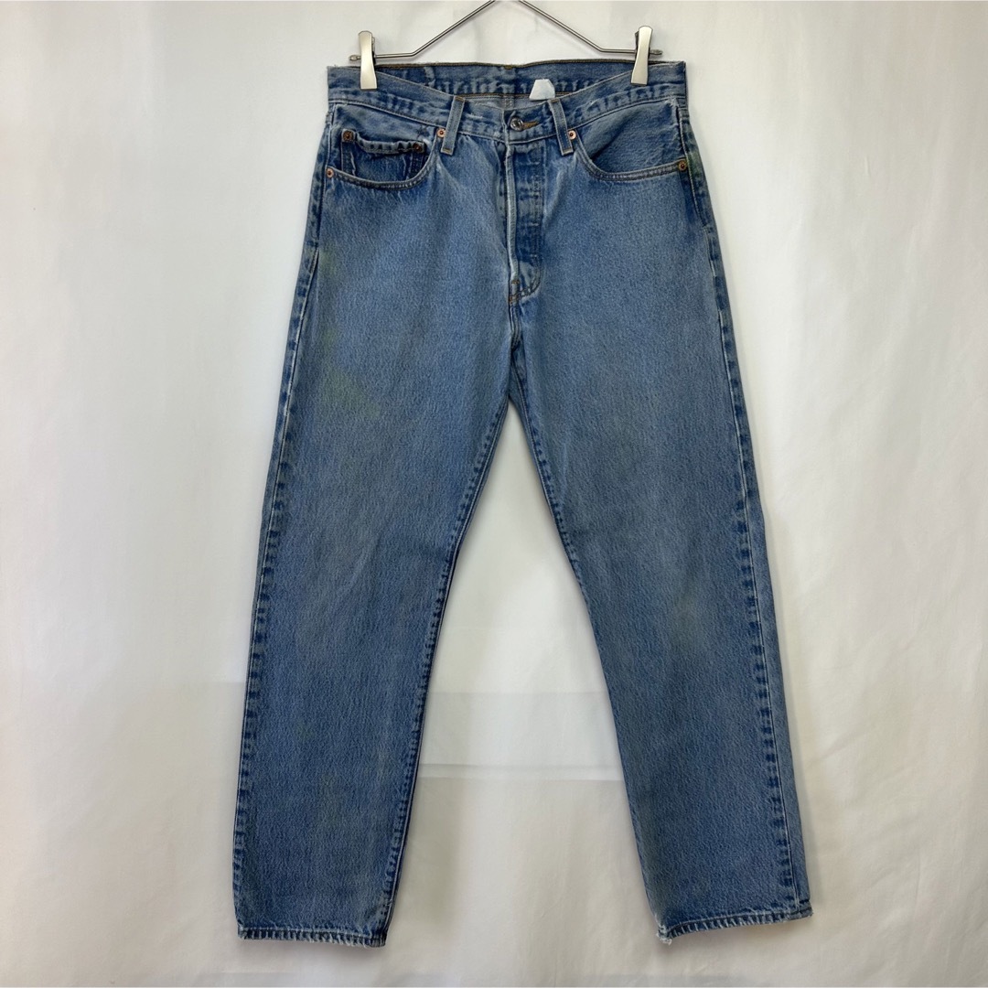 メキシコ製　Levi's 501 デニムジーンズ　ストレート　ボタンフライ