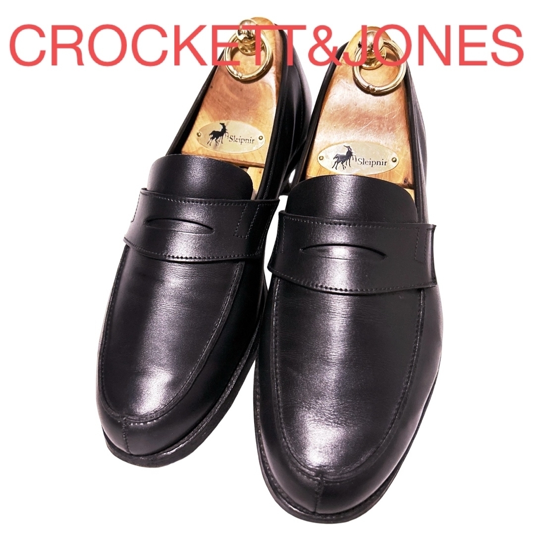 189.CROCKETT&JONES PAUL SMITH別注 ローファー 6E