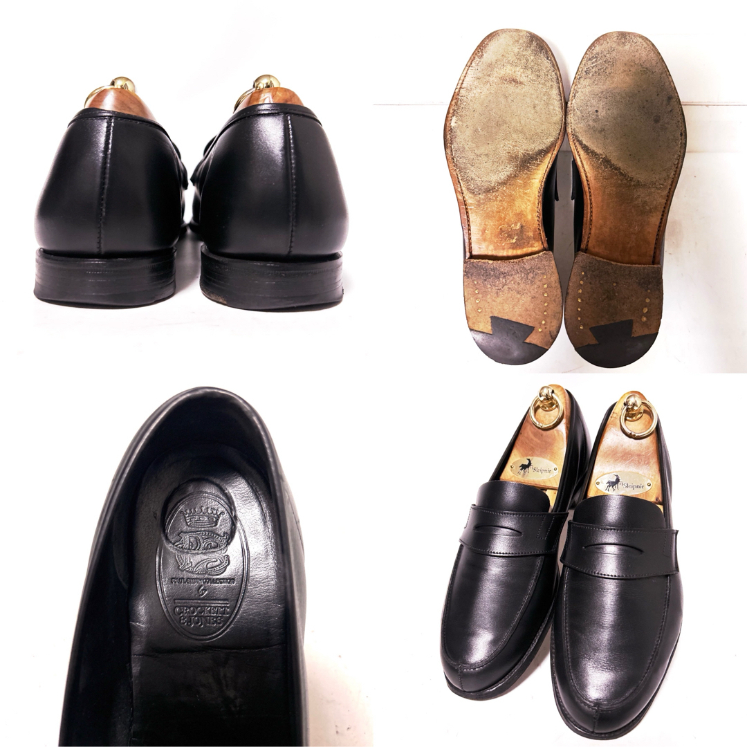 189.CROCKETT&JONES PAUL SMITH別注 ローファー 6E-