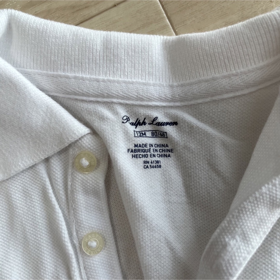 POLO RALPH LAUREN(ポロラルフローレン)のワンピース セレモニー セットアップ POLO ポロ キッズ/ベビー/マタニティのベビー服(~85cm)(ワンピース)の商品写真