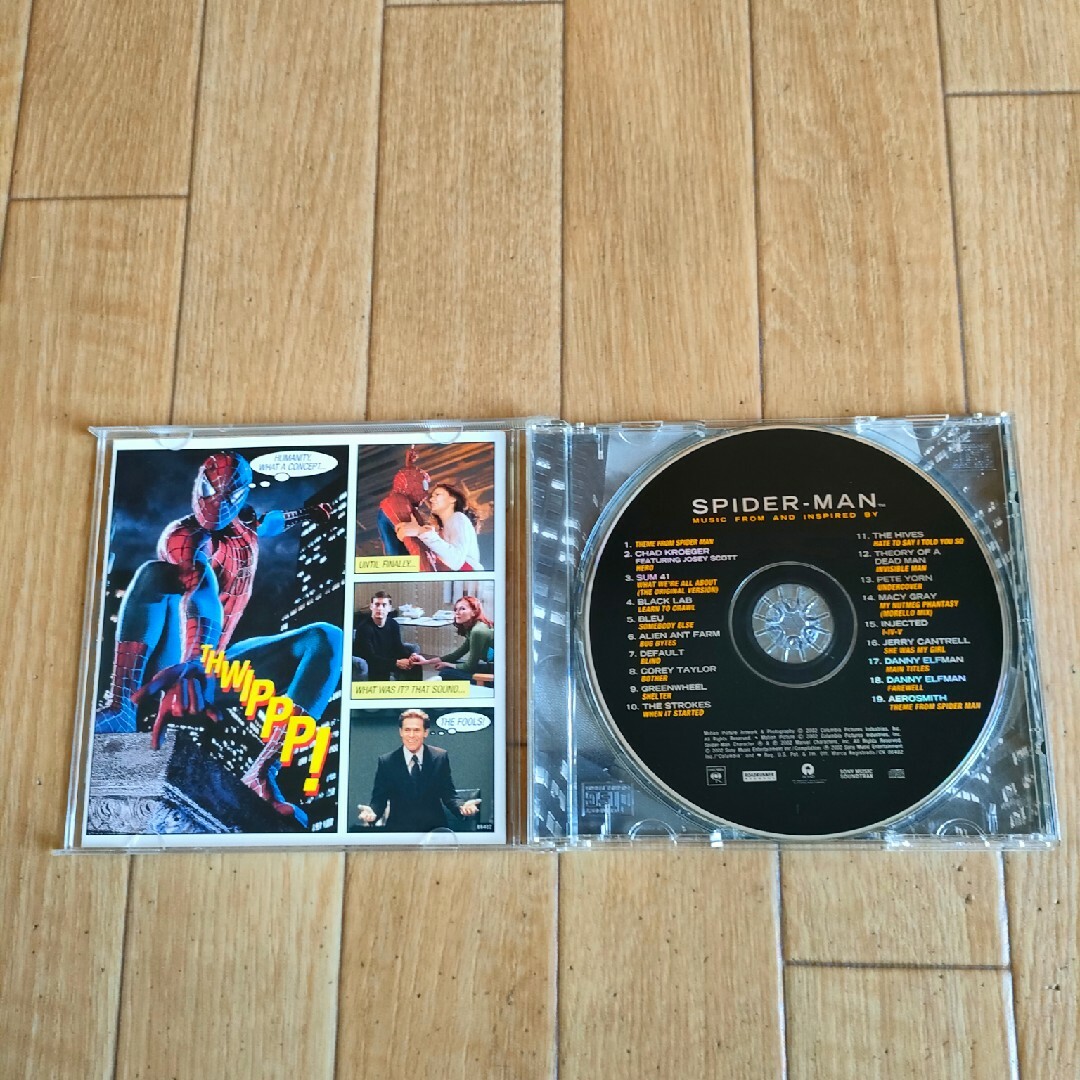 3Dジャケット限定盤 カナダ盤 スパイダーマン サウンドトラック OST エンタメ/ホビーのCD(映画音楽)の商品写真