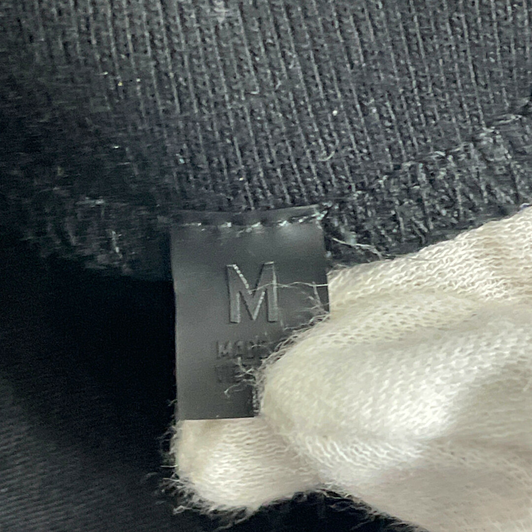 ESSENTIALS エッセンシャルズ ロゴ ラバーバッチ モックネック 長袖Ｔシャツ 黒 サイズM 正規品 / B4445約69cm袖丈