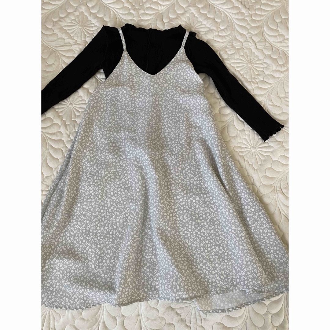 GLOBAL WORK(グローバルワーク)のGLOBAL WORK プリント小花ワンピース キッズ/ベビー/マタニティのキッズ服女の子用(90cm~)(ワンピース)の商品写真