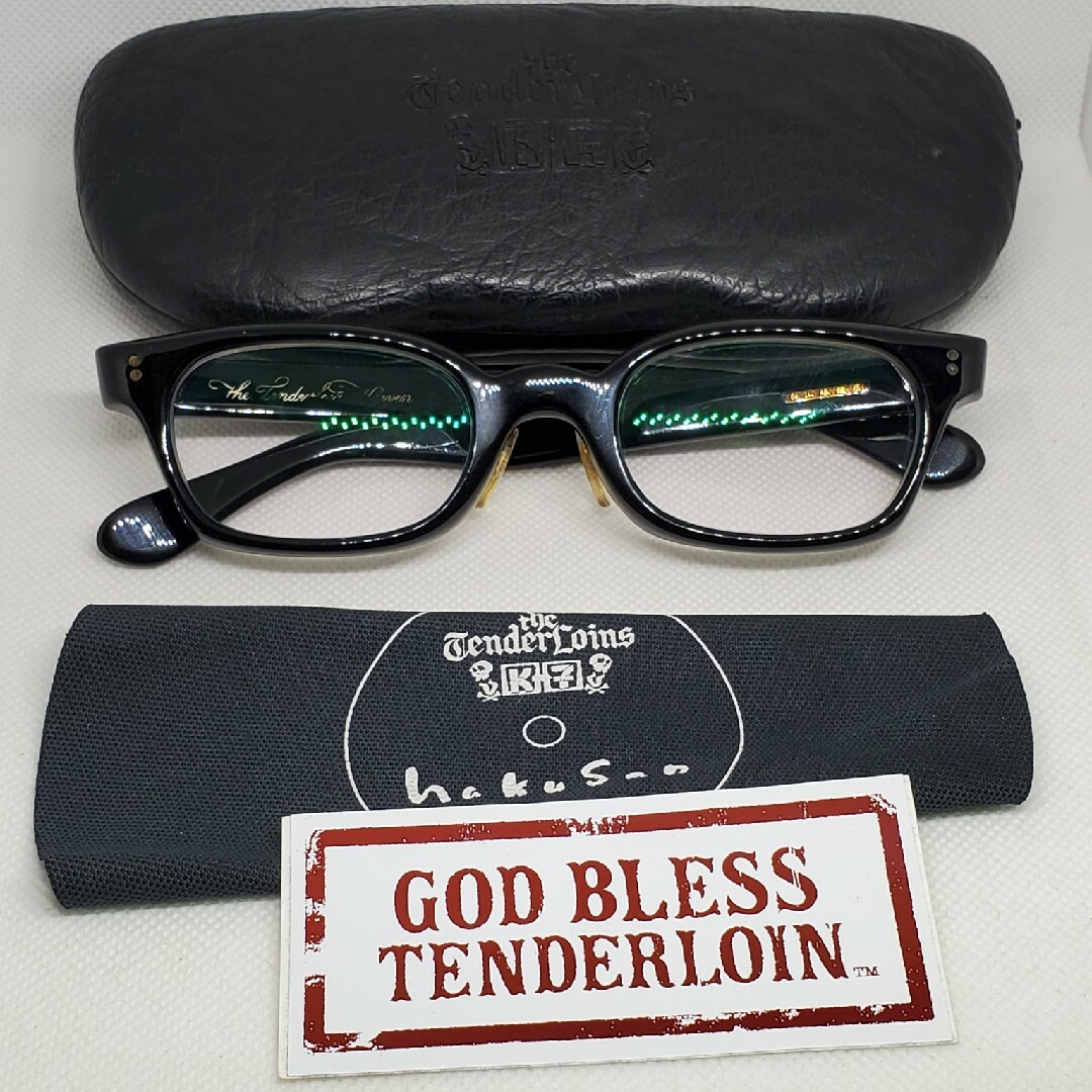 56000円 テンダーロイン TENDERLOIN the メガネ 白山眼鏡店 wind In