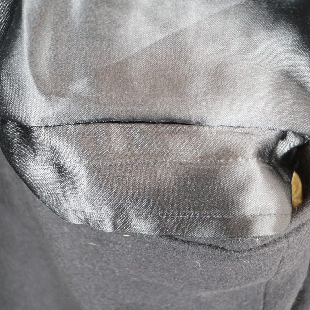 BURBERRY(バーバリー)の90年代 USA製 Burberrys バーバリーズ ロング丈 チェスター コート 大きいサイズ  ネイビー (メンズ XLサイズ相当) 中古 古着 O6397 メンズのジャケット/アウター(チェスターコート)の商品写真